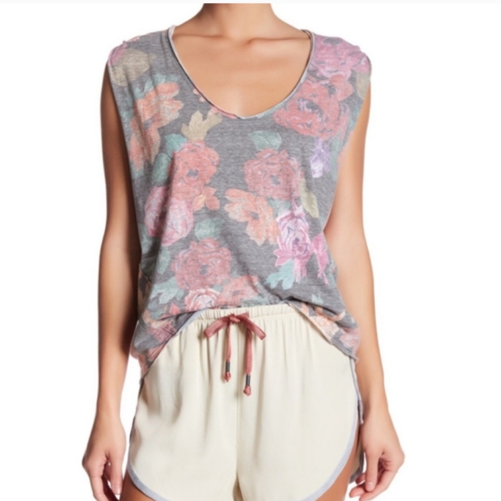 We The Free Tropical Gardenia Top Size XS